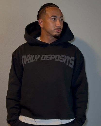 Daily Deposit Crop Hoodie